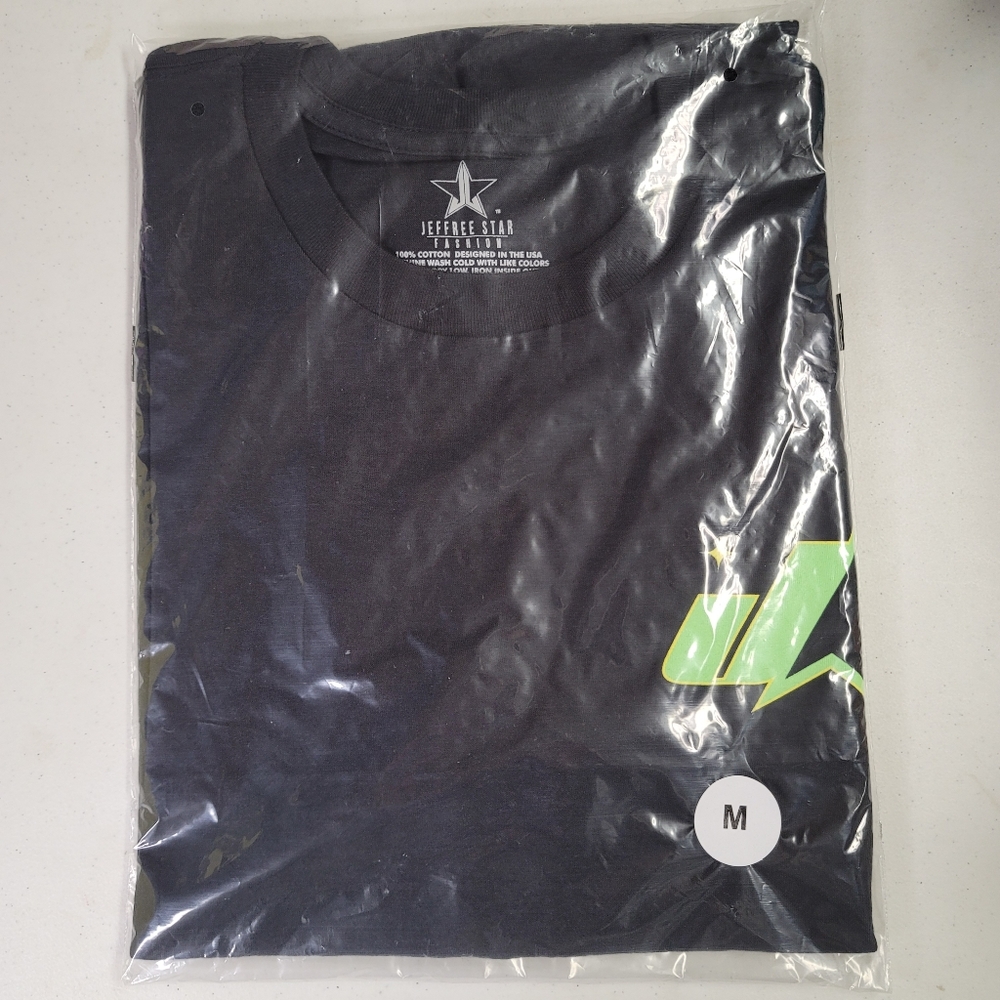 JS Cosmetics Green Logo Tee M - Picture 3 of 4